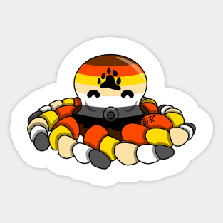 Bear Pride Fidget Octopus Sticker